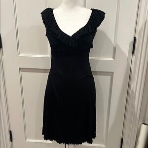 Cynthia Rowley Black Midi Dress